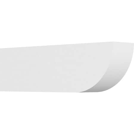 Ekena Millwork Standard Durham Architectural Grade PVC Rafter Tail, 4"W X 6"H X 20"L RFTP04X06X20DUR